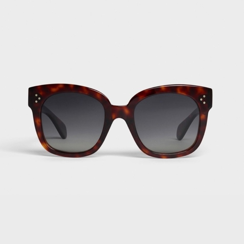 CELINE 2022 Large Tortoise Sunglasses